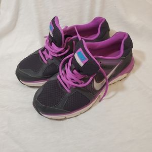 Nike Anodyne DS Running Shoes Women's Size 8.5 Purple/Black Model # 537681-006